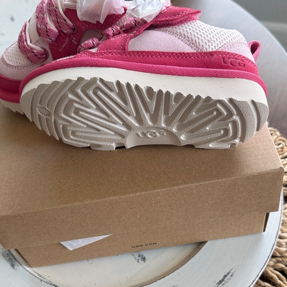 UGG Kids Sneakers in Pink and Light Pink - Picture 4 of 5